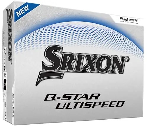 Srixon Q-Star Ultispeed white golf ball