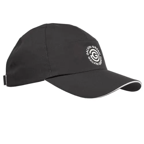 Galvin Green 100% waterproof Pertex rain hat in black