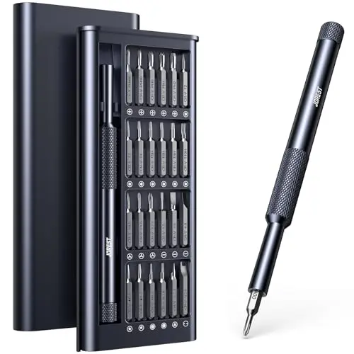JOREST 25-in-1 colorful precision screwdriver set in a small magnetic case