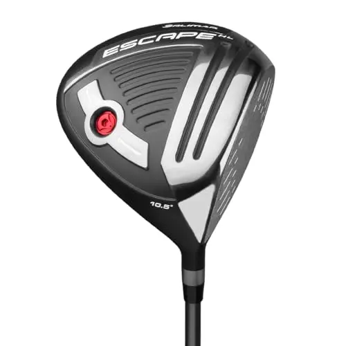 Orlimar Escape HL titanium driver in black and silver for senior golfers