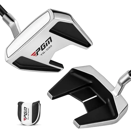 PGM standing mallet putter that stands upright on its own