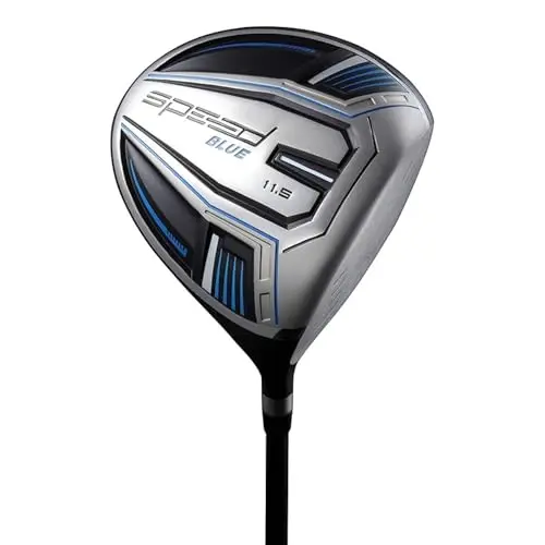 Speed Titanium Driver with aerodynamic design and headcover