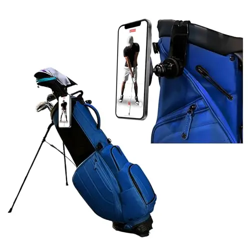 Grady Golf magnetic phone holder and bag plate