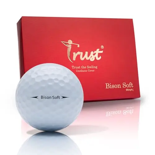 Trust Bison Soft golf balls with urethane cover