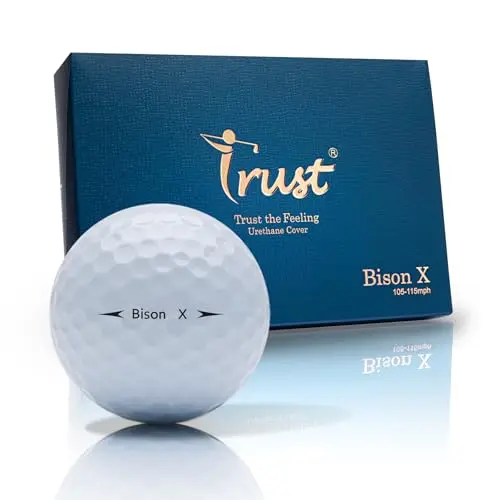 Trust Golf K8 Bison X golf balls in white