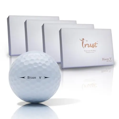 Trust Golf K8 Bison V golf balls in white