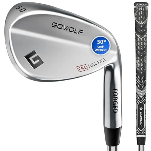 Gowolf CNC Milled Golf Wedge Set in black finish