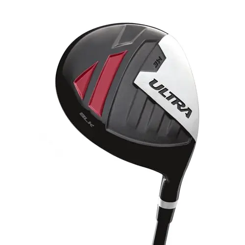 Wilson Ultra BLK fairway wood in black and silver finish