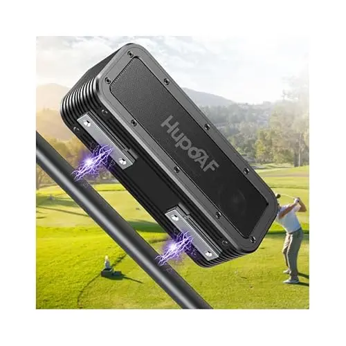 HUPOAF 50W strong magnetic Bluetooth golf speaker