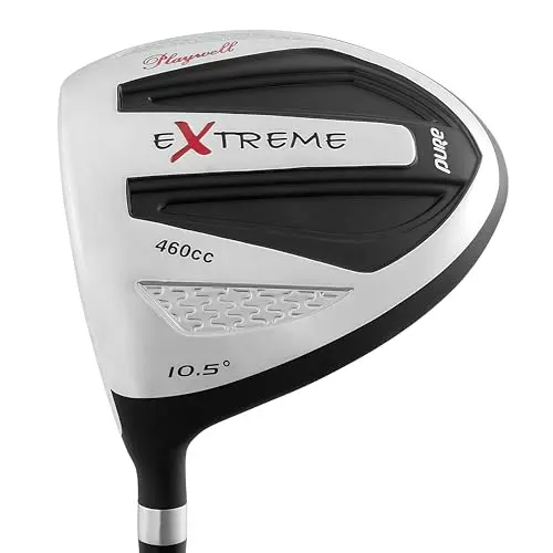 Extreme Golf silver and black driver for left-handed golfers