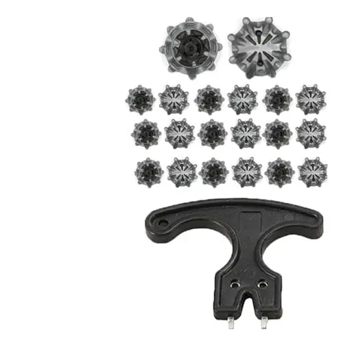 Suojim 100-piece fast-twist golf shoe spikes