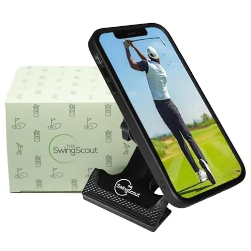 The SwingScout MagSafe version with magnetic phone attachment